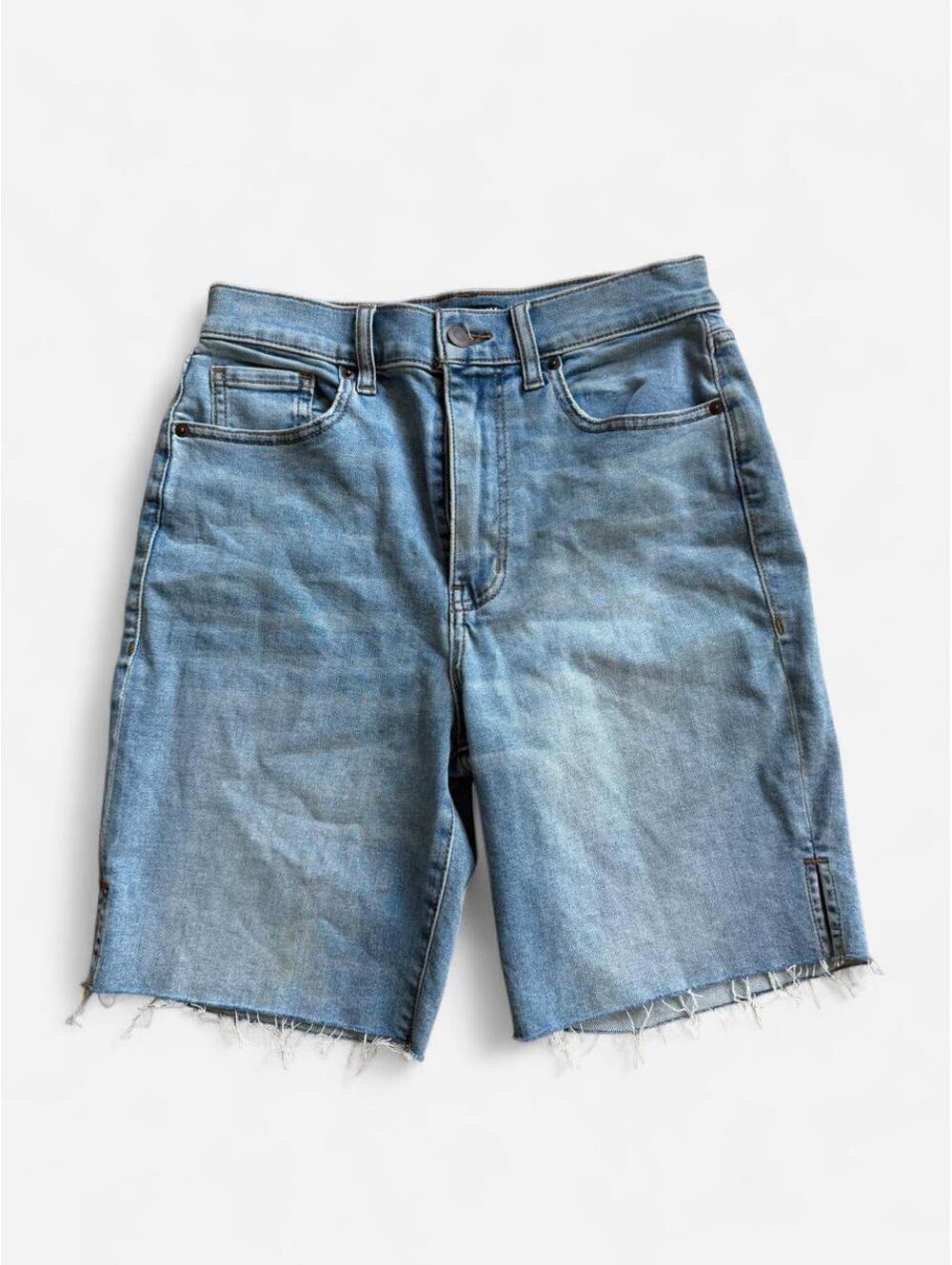 Fashion Nova blue denim shorts #denim #summer